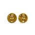 VINTAGE CHANEL EARRINGS ROUND COCOMARK ACCESSORY 90326617