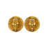VINTAGE CHANEL EARRINGS ROUND COCOMARK ACCESSORY 90334882