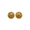 VINTAGE CHANEL EARRINGS ROUND COCOMARK ACCESSORY 90335032