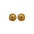 VINTAGE CHANEL EARRINGS ROUND COCOMARK ACCESSORY 90335032