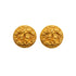 VINTAGE CHANEL EARRINGS ROUND COCOMARK ACCESSORY 94A 90334999