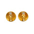 VINTAGE CHANEL EARRINGS ROUND COCOMARK ACCESSORY 94A 90334999