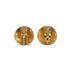 VINTAGE CHANEL EARRINGS ROUND COCOMARK ACCESSORY 94A 90335318
