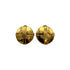 VINTAGE CHANEL EARRINGS ROUND COCOMARK ACCESSORY 97A 90327107