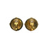 VINTAGE CHANEL EARRINGS ROUND COCOMARK ACCESSORY 97A 90327107