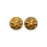 VINTAGE CHANEL EARRINGS ROUND COCOMARK ACCESSORY 97A 90334878