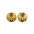 VINTAGE CHANEL EARRINGS ROUND COCOMARK ACCESSORY 97A 90334878