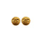VINTAGE CHANEL EARRINGS ROUND COCOMARK ACCESSORY 97P 90334995
