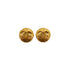 VINTAGE CHANEL EARRINGS ROUND COCOMARK ACCESSORY 97P 90334995
