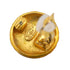 VINTAGE CHANEL EARRINGS ROUND COCOMARK ACCESSORY 97P 90334995