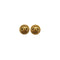 VINTAGE CHANEL EARRINGS ROUND COCOMARK CHAIN GOLD ACCESSORY 90337696