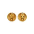 VINTAGE CHANEL EARRINGS ROUND COCOMARK GOLD ACCESSORY 29 90335030