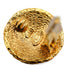 VINTAGE CHANEL EARRINGS ROUND COCOMARK GOLD ACCESSORY 29 90335030