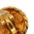 VINTAGE CHANEL EARRINGS ROUND COCOMARK GOLD ACCESSORY 90335766