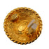 VINTAGE CHANEL EARRINGS ROUND COCOMARK GOLD ACCESSORY 90335894