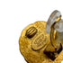 VINTAGE CHANEL EARRINGS ROUND COCOMARK GOLD ACCESSORY 93A 90324772