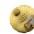 VINTAGE CHANEL EARRINGS ROUND COCOMARK GOLD ACCESSORY 95P 90335627
