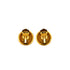VINTAGE CHANEL EARRINGS ROUND COCOMARK GOLD ACCESSORY 96P 90338257