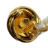 VINTAGE CHANEL EARRINGS ROUND COCOMARK GOLD ACCESSORY 97A 90322930