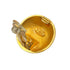 VINTAGE CHANEL EARRINGS ROUND COCOMARK GOLD ACCESSORY 97P 90321028