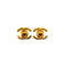 VINTAGE CHANEL EARRINGS TURN LOCK COCOMARK GOLD ACCESSORY 95A 90335806
