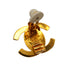 VINTAGE CHANEL EARRINGS TURN LOCK COCOMARK GOLD ACCESSORY 95A 90335806