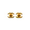 VINTAGE CHANEL EARRINGS TURN LOCK GOLD ACCESSORY 95A 90335024