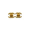 VINTAGE CHANEL EARRINGS TURN LOCK GOLD ACCESSORY 96A 90339139