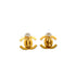 VINTAGE CHANEL EARRINGS TURN LOCK RHINESTONE ACCESSORY 96A 90345161