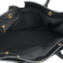 VINTAGE CHANEL EXECUTIVE TOTE SHOULDER BAG BLACK LEATHER GOLD HARDWARE 90334143