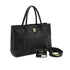 VINTAGE CHANEL EXECUTIVE TOTE SHOULDER BAG BLACK LEATHER GOLD HARDWARE 90334143