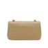 VINTAGE CHANEL FULL FLAP CHAIN SHUOLDER BAG BEIGE LAMB SKIN GOLD HARDWARE 90328465