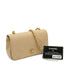 VINTAGE CHANEL FULL FLAP CHAIN SHUOLDER BAG BEIGE LAMB SKIN GOLD HARDWARE 90328465