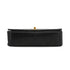 VINTAGE CHANEL FULL FLAP CHAIN SHUOLDER BAG BLACK LAMB SKIN GOLD HARDWARE 90334144