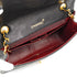 VINTAGE CHANEL FULL FLAP CHAIN SHUOLDER BAG BLACK LAMB SKIN GOLD HARDWARE 90334144