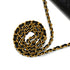 VINTAGE CHANEL FULL FLAP CHAIN SHUOLDER BAG BLACK LAMB SKIN GOLD HARDWARE 90338342