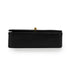 VINTAGE CHANEL FULL FLAP CHAIN SHUOLDER BAG BLACK LAMB SKIN GOLD HARDWARE 90343235