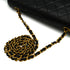 VINTAGE CHANEL FULL FLAP CHAIN SHUOLDER BAG BLACK LAMB SKIN GOLD HARDWARE 90343928