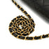 VINTAGE CHANEL FULL FLAP CHAIN SHUOLDER BAG BLACK LAMB SKIN GOLD HARDWARE 90343976