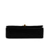 VINTAGE CHANEL FULL FLAP CHAIN SHUOLDER BAG BLACK LAMB SKIN GOLD HARDWARE 90344445