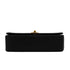 VINTAGE CHANEL FULL FLAP CHAIN SHUOLDER BAG BLACK LAMB SKIN GOLD HARDWARE 90346001