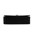 VINTAGE CHANEL FULL FLAP CHAIN SHUOLDER BAG BLACK LAMB SKIN GOLD HARDWARE 90346670