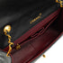 VINTAGE CHANEL FULL FLAP CHAIN SHUOLDER BAG BLACK LAMB SKIN GOLD HARDWARE 90346670