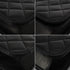VINTAGE CHANEL FULL FLAP CHAIN SHUOLDER BAG BLACK LAMB SKIN GOLD HARDWARE 90346879
