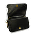 VINTAGE CHANEL FULL FLAP CHAIN SHUOLDER BAG BLACK LAMB SKIN GOLD HARDWARE 90346879