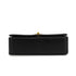 VINTAGE CHANEL FULL FLAP CHAIN SHUOLDER BAG BLACK LAMB SKIN GOLD HARDWARE 90350370