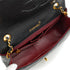 VINTAGE CHANEL FULL FLAP CHAIN SHUOLDER BAG BLACK LAMB SKIN GOLD HARDWARE 90350370