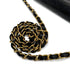 VINTAGE CHANEL FULL FLAP CHAIN SHUOLDER BAG BLACK LAMB SKIN GOLD HARDWARE 90319991