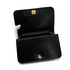 VINTAGE CHANEL FULL FLAP CHAIN SHUOLDER BAG BLACK LAMB SKIN GOLD HARDWARE 90319991