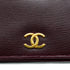 VINTAGE CHANEL FULL FLAP CHAIN SHUOLDER BAG BORDEAUX LIZARD GOLD HARDWARE 90326773